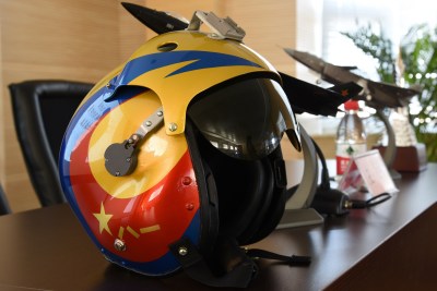 中国空军“金头盔”高清细节照