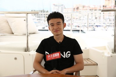 戛纳专访董子健：自己不介意忘年恋